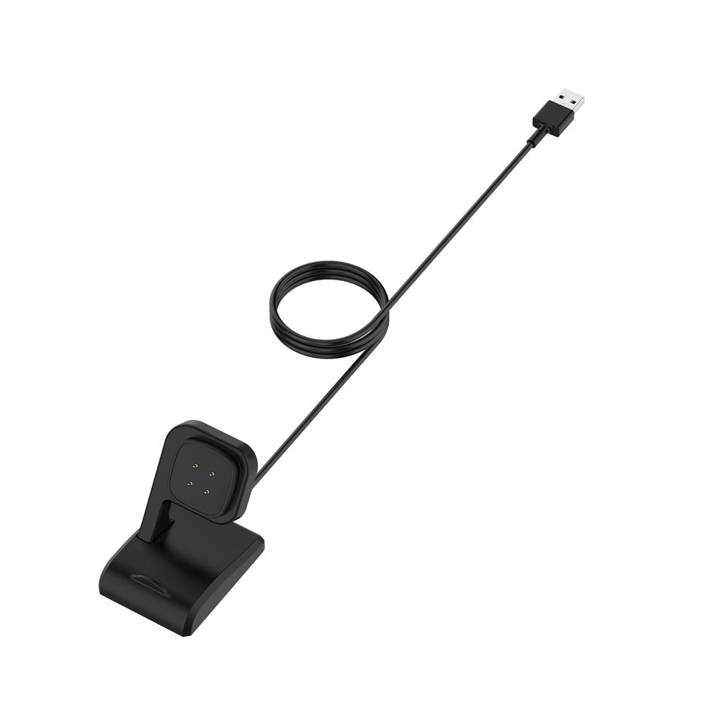 Replacement Charger for Fitbit versa4/3 Watch Gold Plated Pins and Magnets Design for Secure Charging Multiple protect