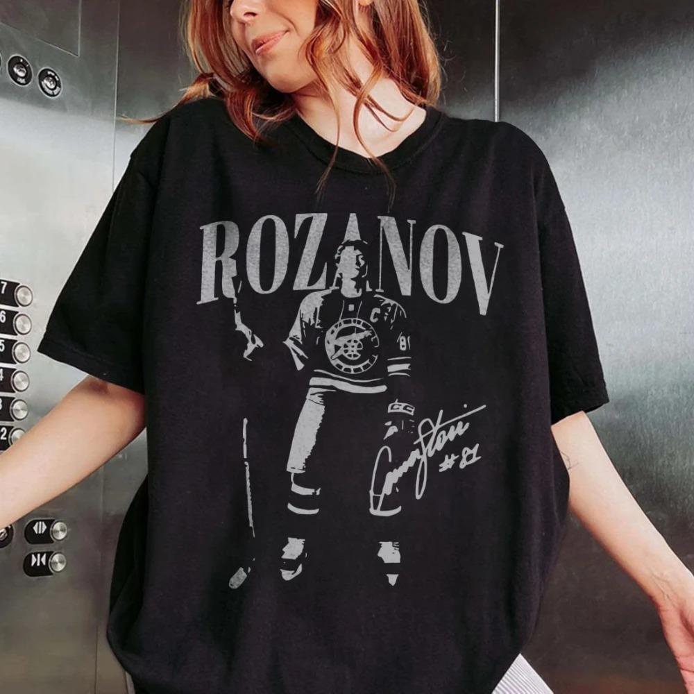 

Connor Storrie Rozanov Shirt Ilyza Rozanov Heated Rivalry Vintage Shirt Hockey Tee Arkham Fans Shirt Gift for Movie Lover S