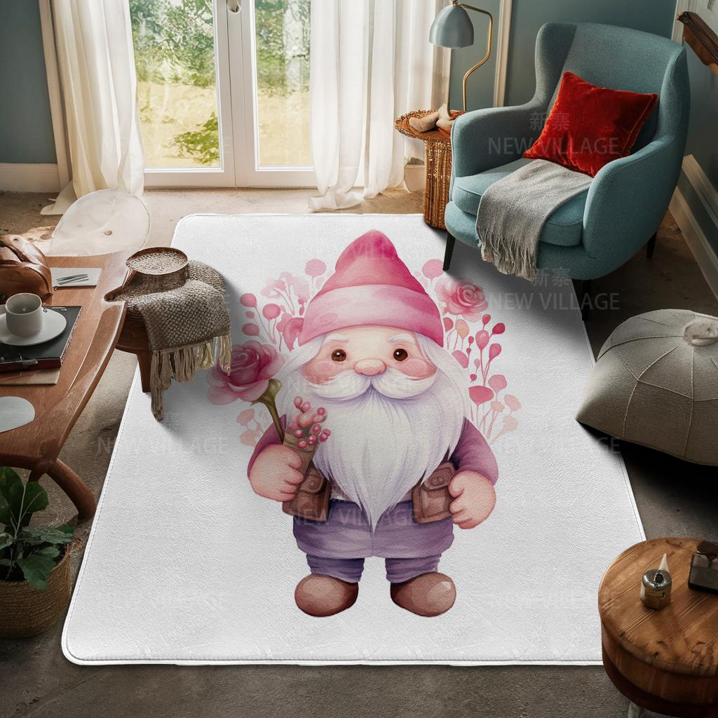 House Entrance Carpet Home Door Mat Living Room Bath Foot Bathroom Non-slip Water Absorption Rugs Bath Merry Christmas Winter