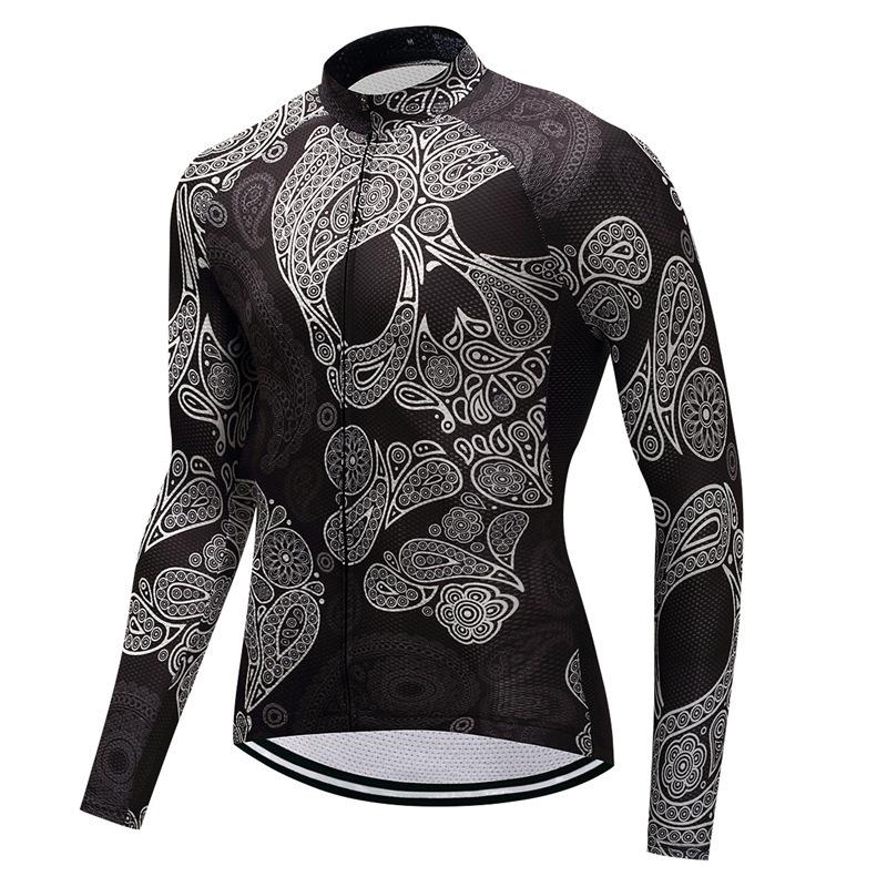 Cycling Suit Spring and Autumn Long Sleeve Suit Men's Mountain Bike Equipment Cycling Suit Suit