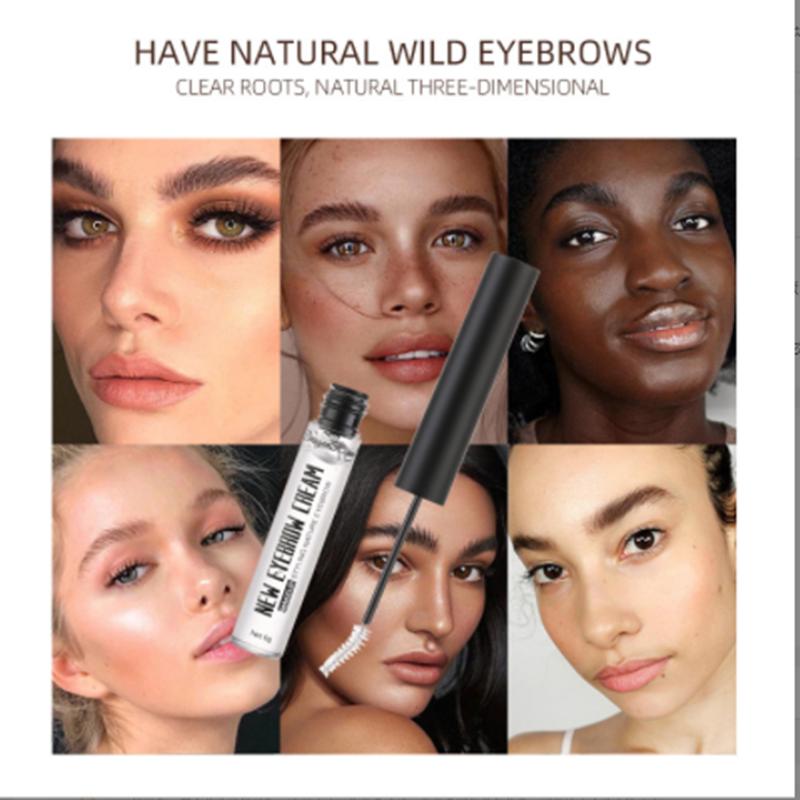 Eyebrow Raincoat Makeup Setting Solution, Waterproof, Anti Sweat, and  Beginner Colorless Eyebrow Dye Cream, Transparent