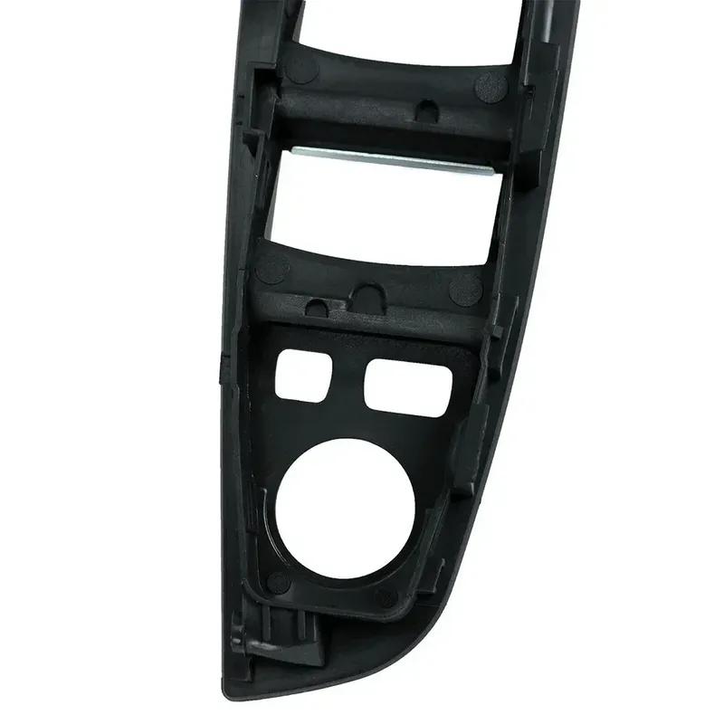 Door Switch Panel For BMW F10 F11 535i 528i Front Left Door Glass Control Switch Panel Trim Black Window Relay Plate