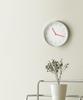 Oa Point Clock Interior Living Room Round Low-Noise Design Wall Clock