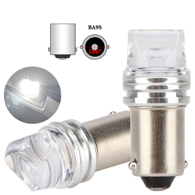 

2/4pcs Ba9s Signal Lamp Led T4W For Car Roof lights Mirror lights License Plate Lights White ba9s License Plate Dome Lamp12v BA9S white&BA9S