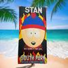 South Cartoon Parkes Classic Movie Bath Towel Microfiber Soft Water Absorbing Breathable For Girl Kids Decorative Beach Towel