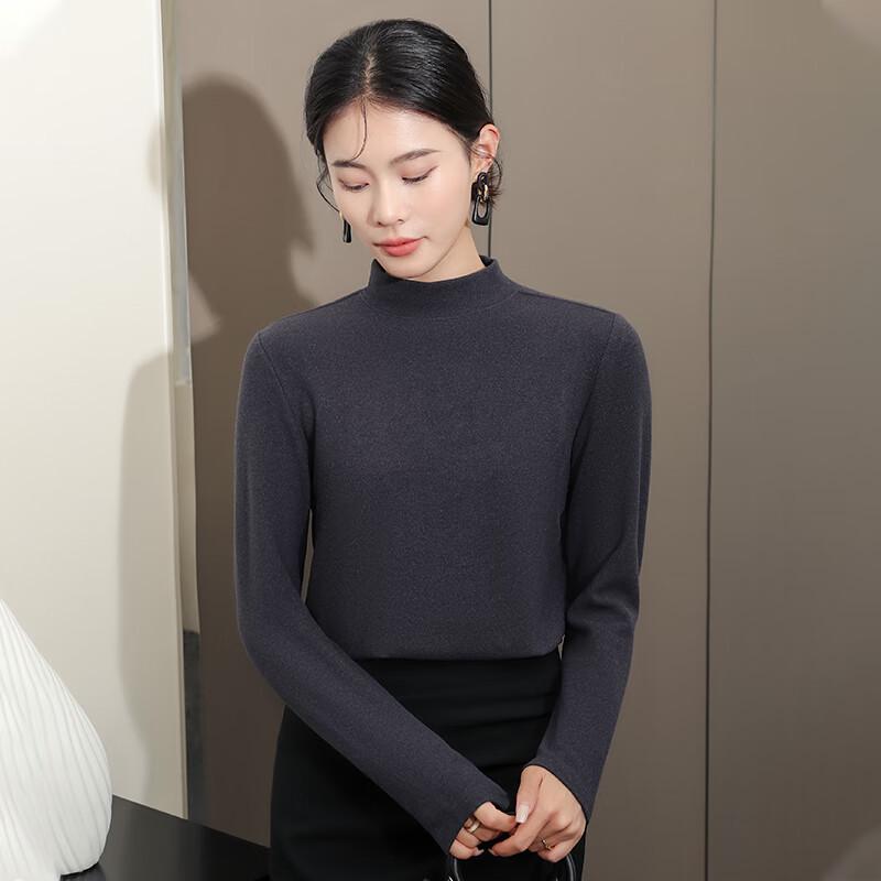 

Fengxun Unisex De Rong Thickened Semi-High Collar Long Sleeve Base Layer Top FXPSPY08 XL