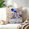 Character Diddl Cute  Decorative Pillowcase Square Pillowcase Home Office Decorative Cushion Cover