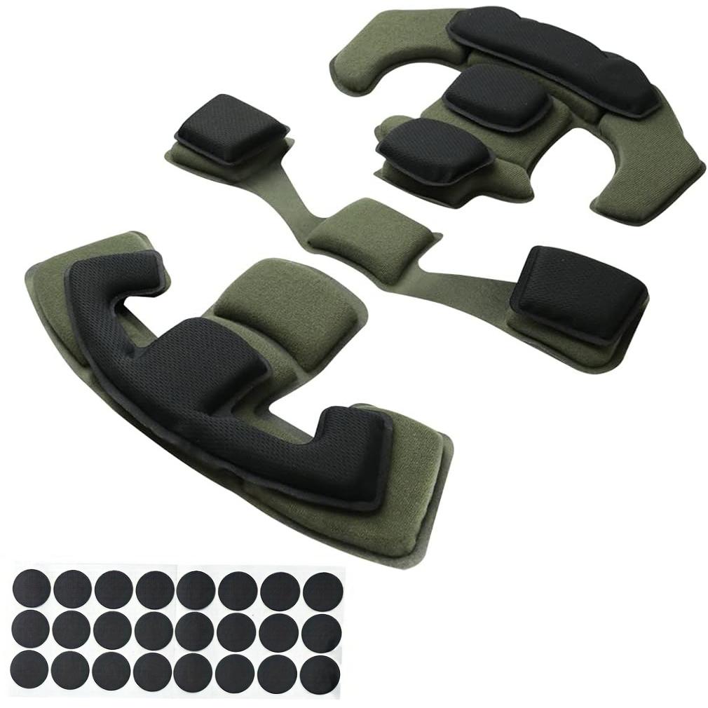 Helmet Pads, Universal Replacement Ex Helmet Internal Memory Foam Pad Universal Helmet Padding Inserts Protective Mat Universal