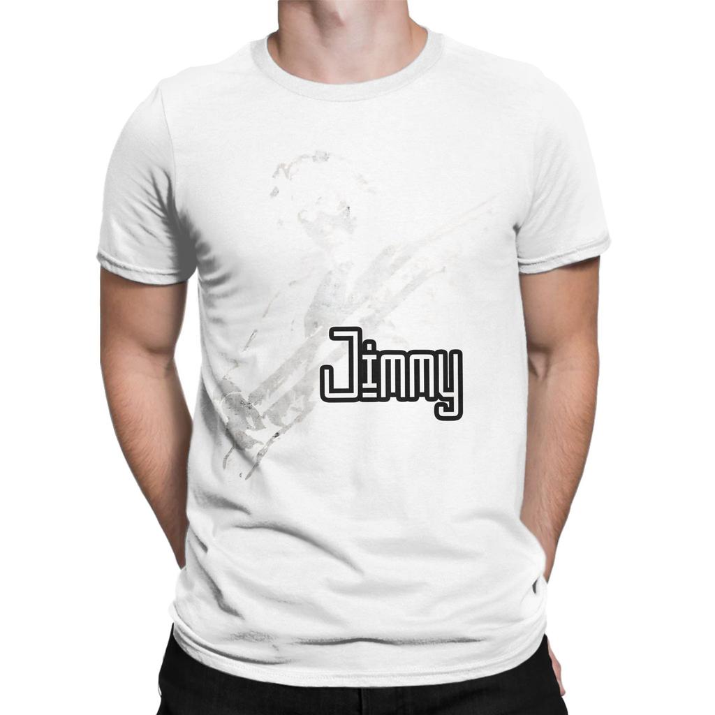Jimmy Art Essential Funny 100 Cotton Tshirt Jimmy Page Tees Tops For Unisex