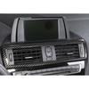 Fit For BMW F20 F21 F22 F23 Carbon Fiber Car Middle Air Outlet Vent Cover Trim