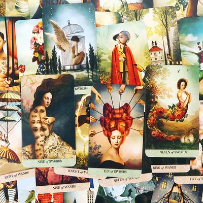 Tarocchi dei miei momenti classici Gioco da tavolo inglese Gioco di predizione della divinazione