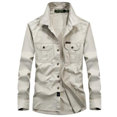Spring Men Long Sleeve Shirts Cotton Plus Size Casual Shirt Big Size 6XL