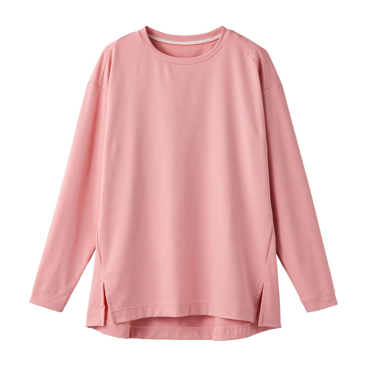 

Venex Стандартный Лонгслив с Вырезом Лодочкой Размер для Общих Медицинских Изделий Женская Футболка Dry+ , Сакура, L,