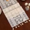 Lace Hollow Fringed Piano Cover Towel Coffee Table Lace Tablecloth Porch Cabinet Tablecloth Table Flag Long Tablecloth