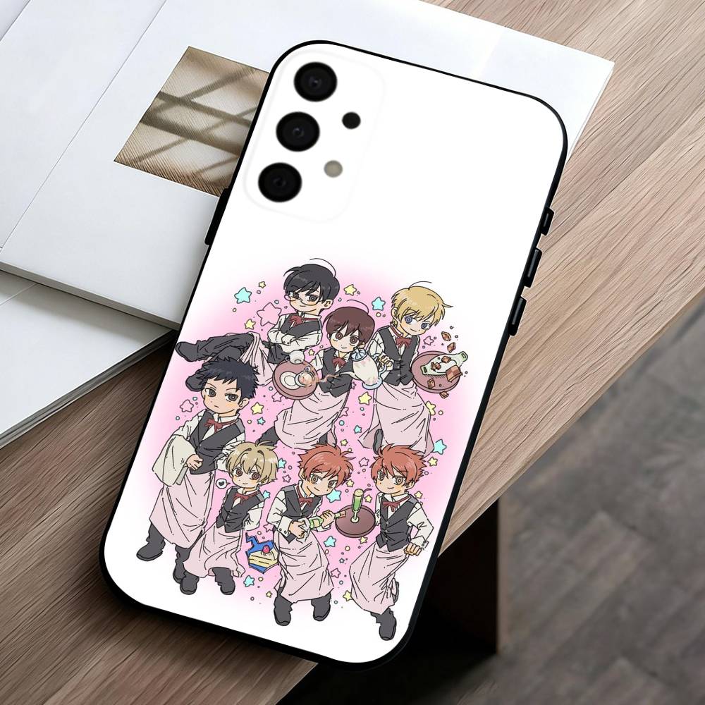 O-Ouran High School host Club phone Case For Samsung Galaxy A73,A72,A71,A70,A53,A52,A51,Others Soft Black Shell