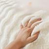 Thick Imitation Rabbit Fur Bedding Head Cover Dust Protection Covers for Bedroom All Inclusive Universal Headboard and Backrest Hood