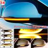 LED Blue Dynamic Turn Signal Blinker Sequential Side Mirror Indicator Light For VW GOLF 5 GTI Jetta MK5 Passat B5.5 B6 Sharan