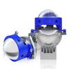 1Pcs Ultra-Bright Led Car Double Lens Headlight High Power 60W Double Light Cup Condenser Light Hella 5 Modified Light