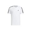 Neo Logo Printing Round Neck Sports Short Sleeve White T-Shirt Men's HN8778