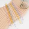 Reusable Drinking Glass Straw High Borosilicate Glass Straw Wide 8mm Eco Friendly Straw for Cocktail Smoothie Milkshake Dinkware