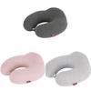 Memory Foam U Shape Travel Pillow With Cotton Cover For Adults Office Comfort