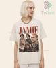 Maglietta Vintage Jamie Fraser, T-shirt Grafica Sam Heughan