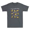 Most Definitely Not All In A Row Funny Duck Unisextal Health Meme Unisex's T-Shirt
