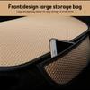 Two Car Interior Accessories: Breathable Ice Silk Anti-slip Car Seat Cushion Front Pads