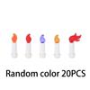MOC Building Block Liquid Blood  Pool Milk Ice Cube Snowflakes Flame Candles Fire Campfire Accessories DIY Toy Model Bricks A041