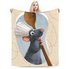 Coperte Peluche Carine Ratatouille per Bambine e Bambini Plaid in Flanella per Divano Sedia Copriletto Super Caldo Qualità Personalizzata