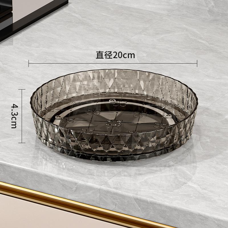 Rotating Cosmetic Storage Box with Multiple Functions - Home Seasoning and Condiment Storage Rack - Kitchen Storage Stand