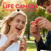 Digital Camera 1.47 Inch Keychain Camera Retro Support Memory Card 2K Very Small Camcorder Video Recorder With Flash