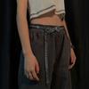 Kvinner Kjede Belte Mote Kvinne Dame Sølv Gull Lang Pin Spenne Metall Belter Jeans Midje Kjeder for Kjole Ketting Riem