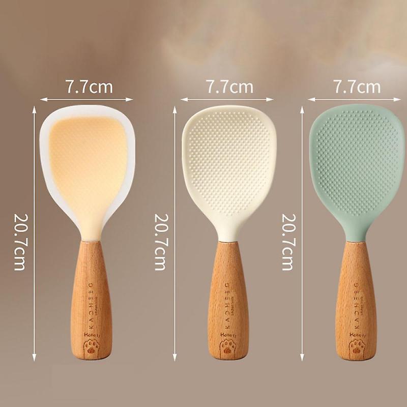 Creativity Silicone Rice Spoon Washable Lightweight Rice Spoon for Daily Use