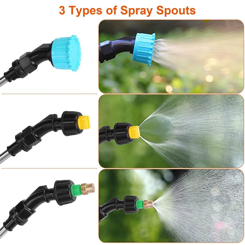 Electric Sprayer 5L Watering Can With Spray Gun Automatic Garden Plant Mister USB Rechargeable Irrigation Tool