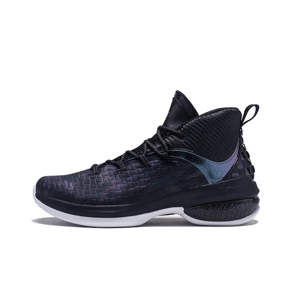 Anta UFO 2.0 High-Top Basketball Shoes Men Sneakers Black 11911603-5