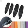 4PCS Leather Door Handle Panel Armrest Cover For Nissan Qashqai J10 2007 - 2015