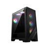 MSI MAG FORGE 120A AIRFLOW PC Case Mid Tower Black Transparent
