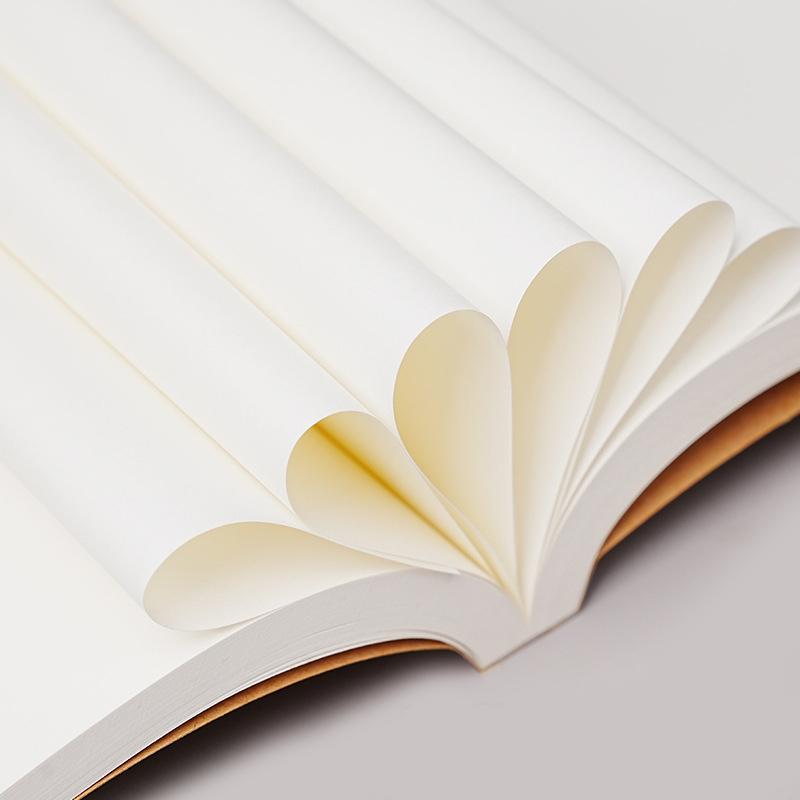 A5/B5 Kraft Paper Cover Notebook,Extra Thick 200 Sheets/Book,Blank Pages,Free Stickers,Office Study Notes Supplies CS-079