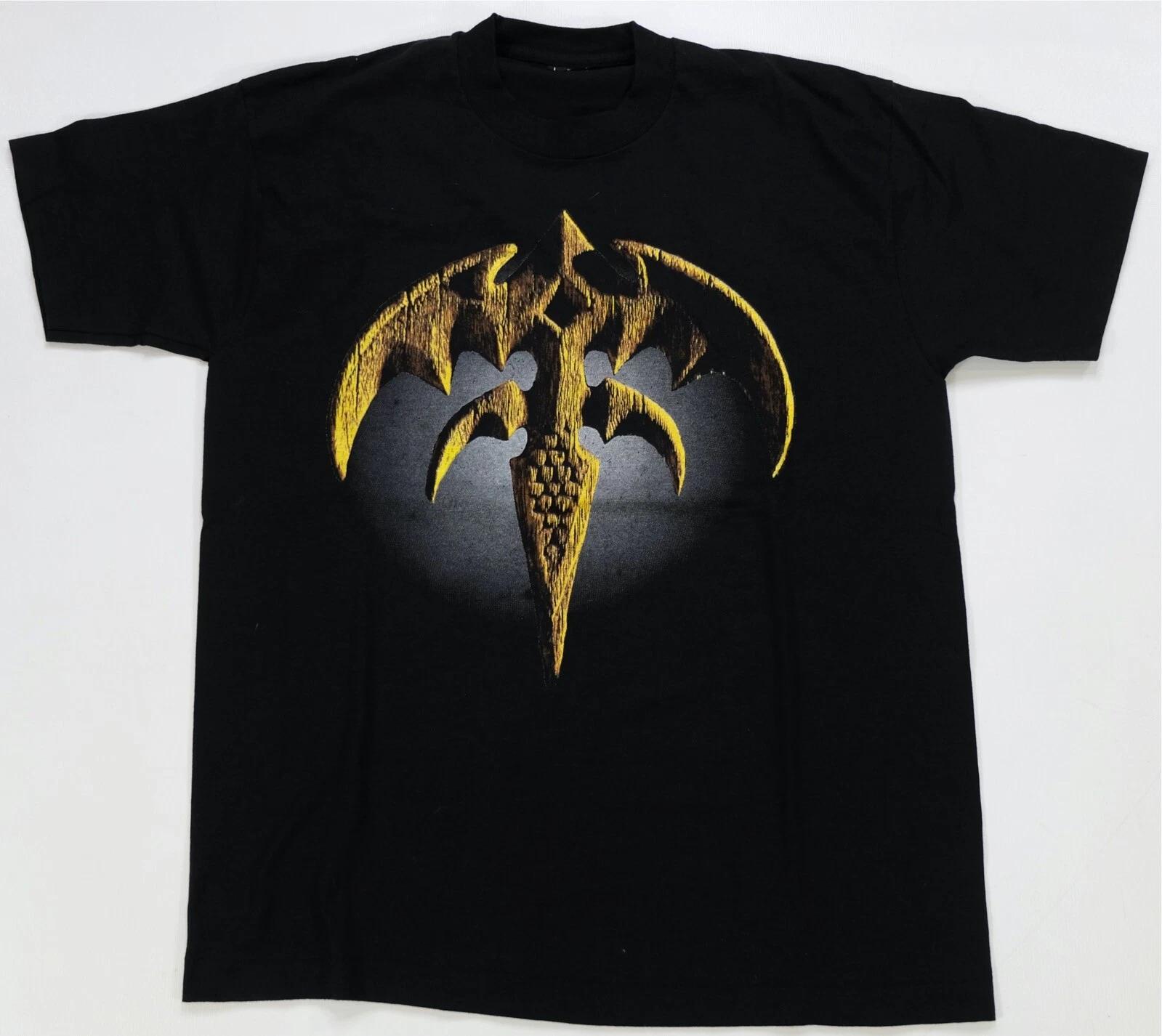Rare Vintage Queensryche Promised Land Tour 1994 T Shirt 90s Rock Band Black L S