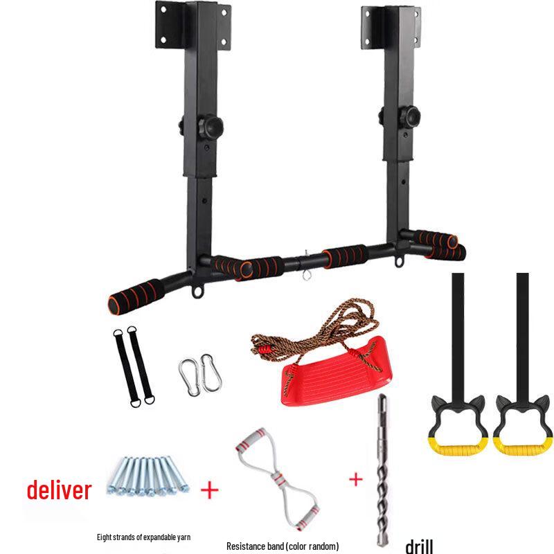 Adjustable Home Indoor Pull-Up & Dip Bar Set