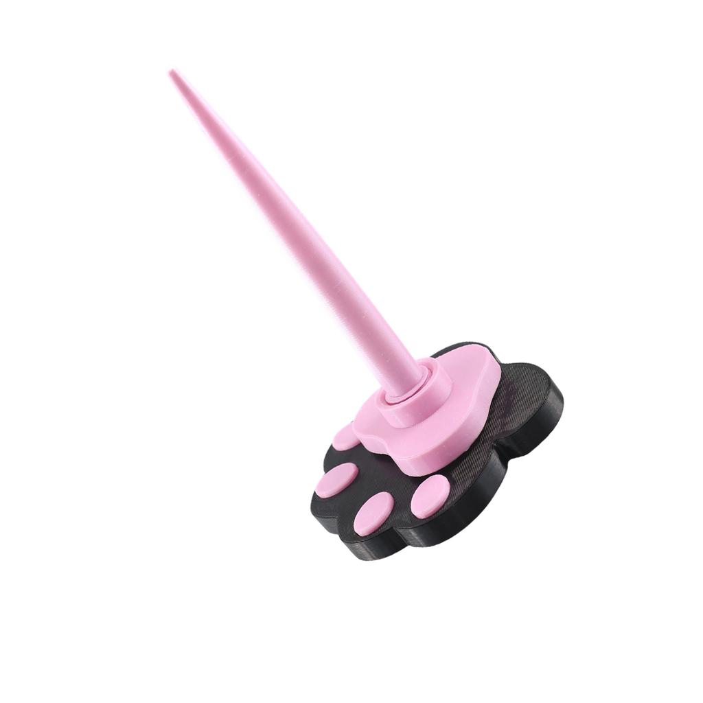 Garnspulenhalter aus Kunststoff, verstellbarer, drehbarer Garnspender mit rutschfester Basis für Strick- und Häkelprojekte