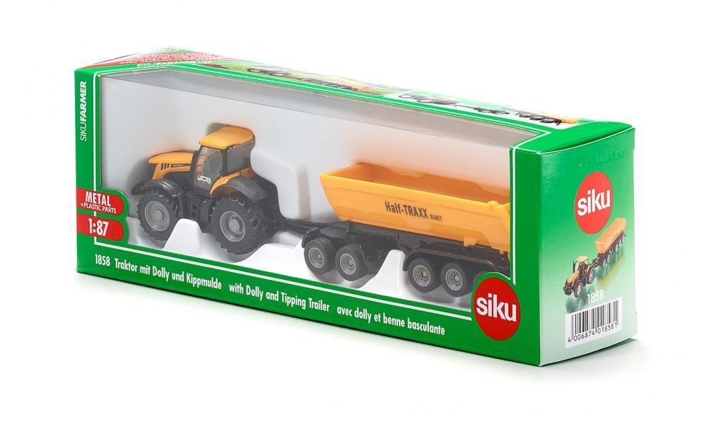 JCB mit Dolly und Kippmulde