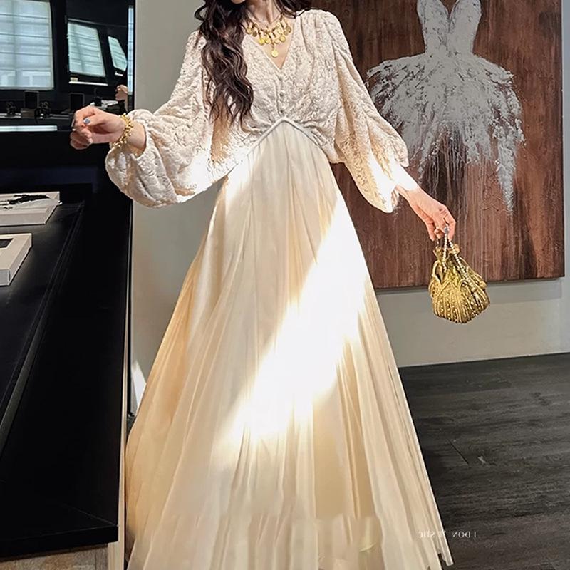 

Available: 3D Sequin Lace Gradient Mesh Dress - New Fashion Patchwork Skirt 2026 Medium