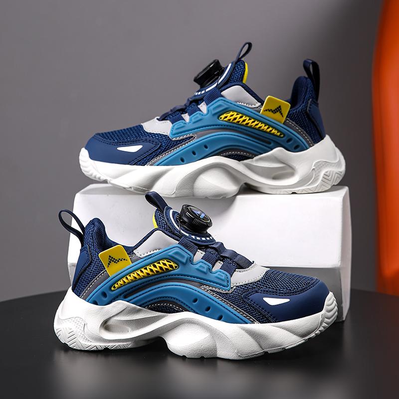 New Mesh Shoes, Medium and Large Children's Anti-slip Sports Autumn Shoes, Breathable Running Shoes, Children's Shoes
