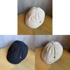 Vintage Cotton Linen Cap With Adjustable Fit For Summer Sun Protection