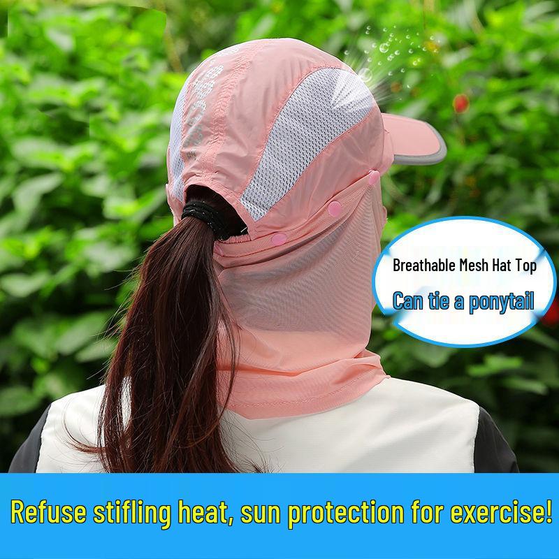 Men's Quick-Dry Foldable UV Protection Fishing & Hiking Sun Hat