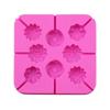 1PC Flower Silicone Lollipop Candy Mold Ice Cream Mold Kitchen Tool DIY Food Mold