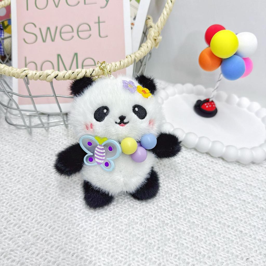Cute Panda Pendant, Teddy Bear Doll Pendant, Panda Keychain, Chengdu Panda Gift