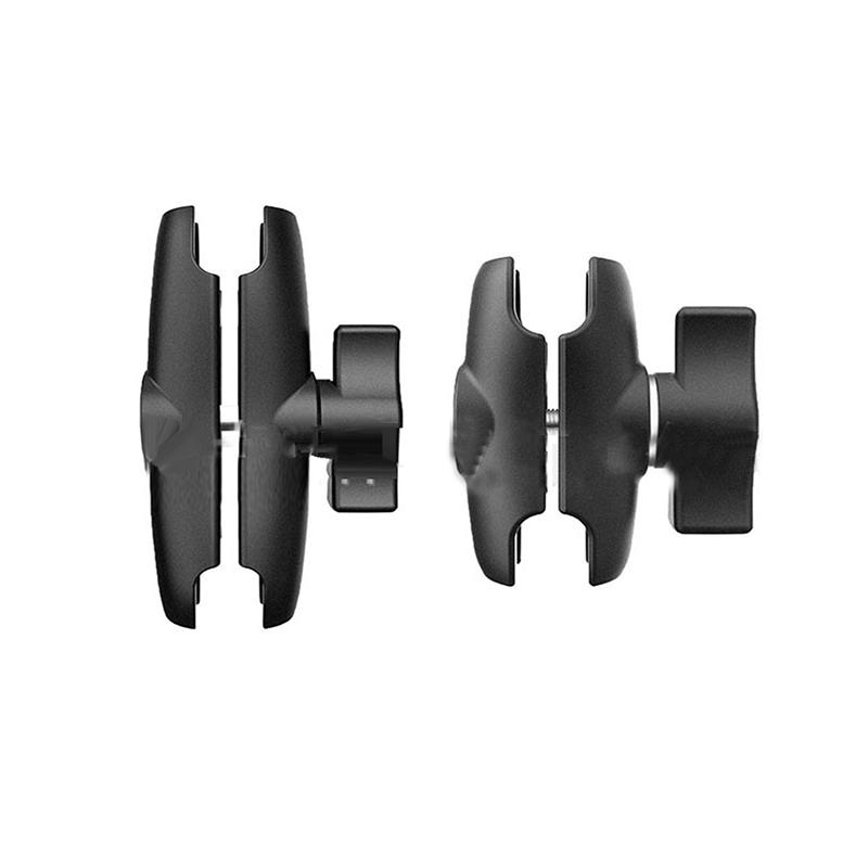 Aluminum Alloy Double Socket Arm For 25Mm/1 Inch Ball Head Holder Mount Clamp For Bicycle Motorcycle Camera Extension Arm